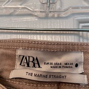 Zara high waisted pants big leg